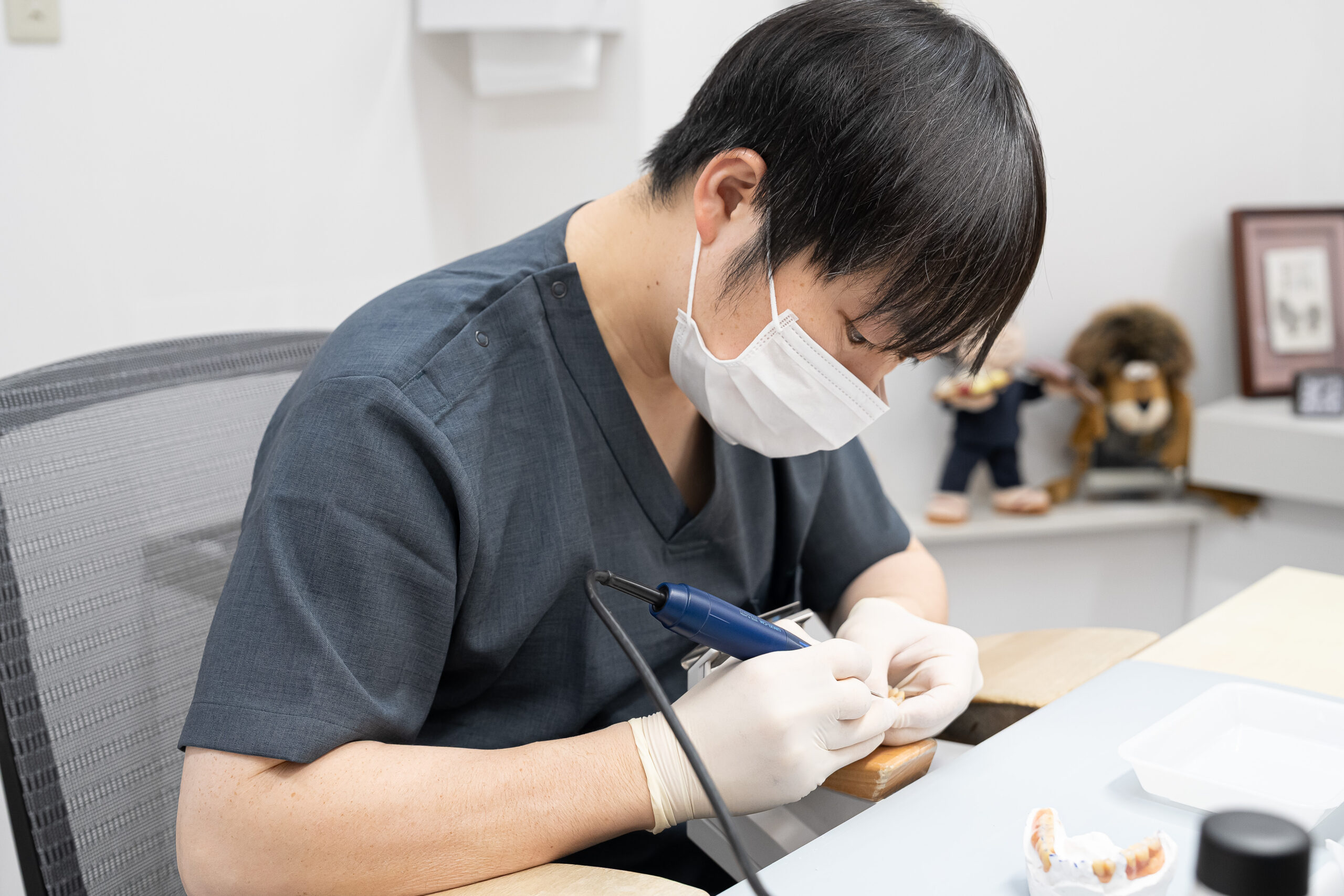 入れ歯の調整方法